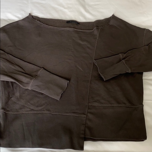 All Saints Women’s Asymmetrical Sweatshirt - Picture 6 of 7